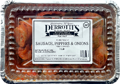 SAUSAGE, PEPPERS & ONIONS